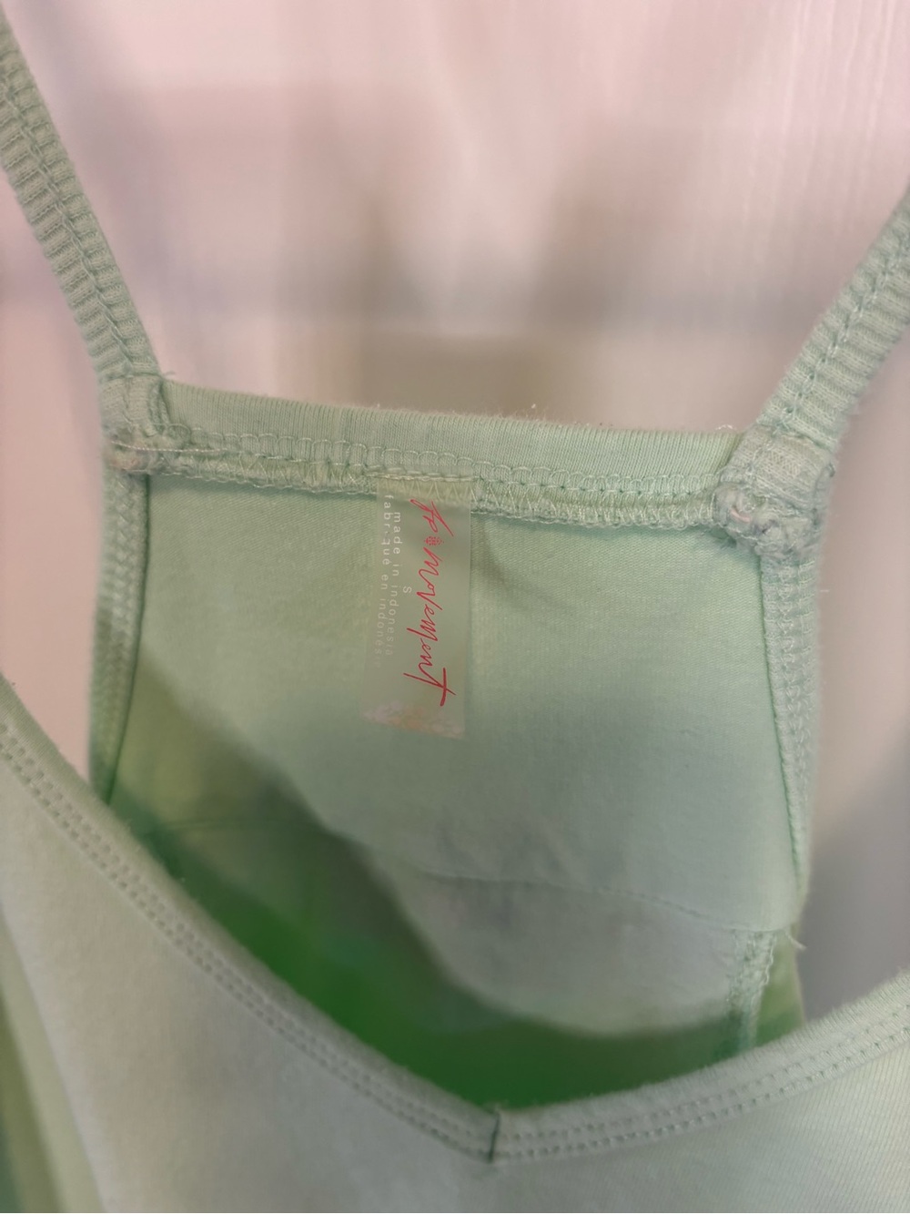 Free People Movement Pistachio Green Hot Shot Onesie Size S - Picture 5 of 6